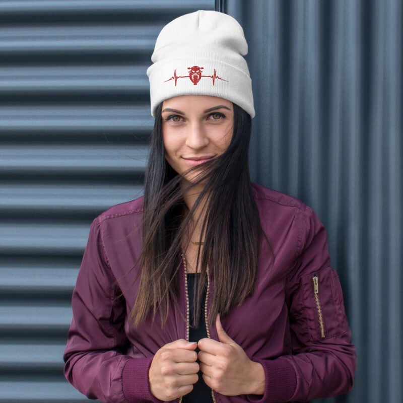 Moto Heartbeat Embroidered Hat