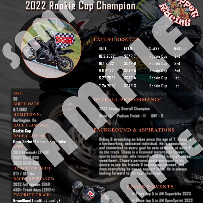 Rider Resume + Herocards