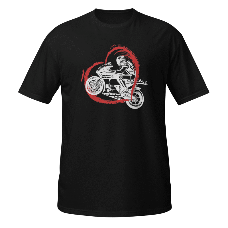 Heart Wheelie Unisex T-shirt