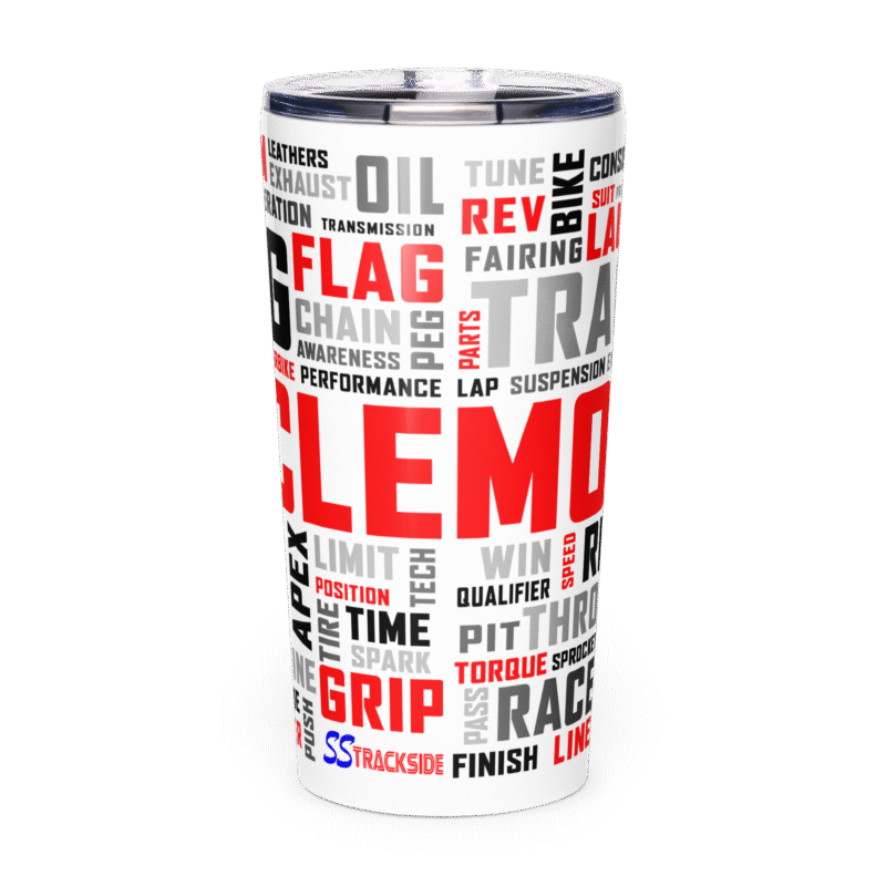 SST Moto Red Tumbler