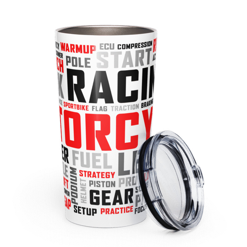 SST Moto Red Tumbler