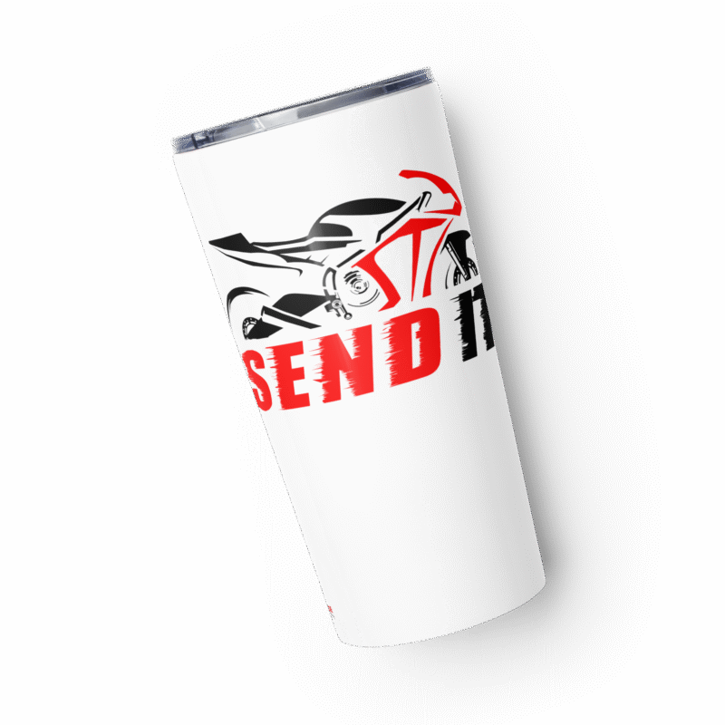 SEND IT Moto tumbler