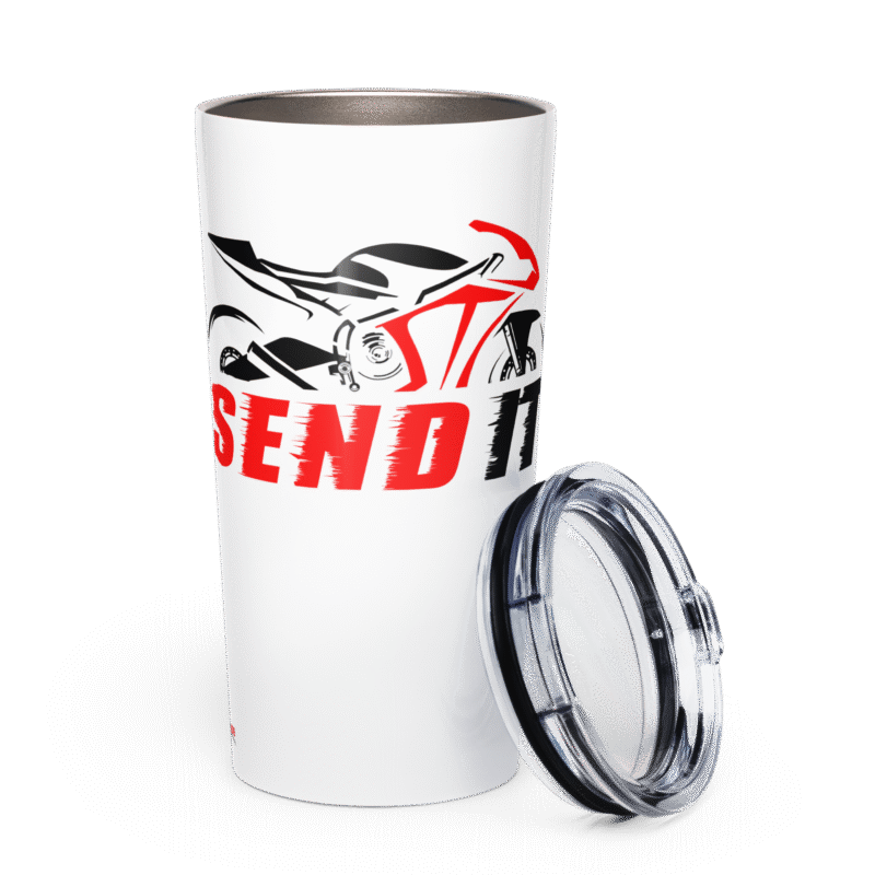 SEND IT Moto tumbler