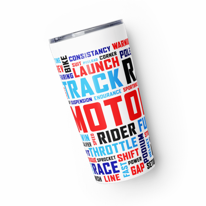 SST Moto Blue Tumbler