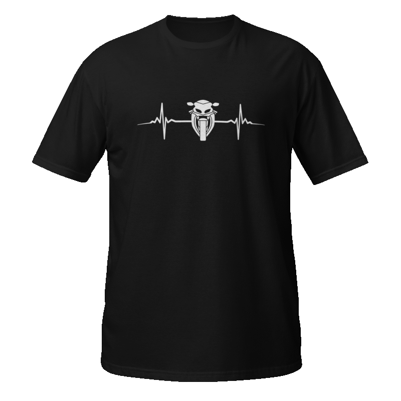 Moto Heartbeat (W) Unisex T-Shirt